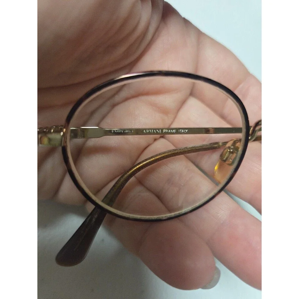 Vintage Emporio Armani Italy 008 721 Eyeglass Frames 45 22 135 Glasses